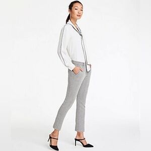Ann Taylor | The Ankle Pant In Herringbone Knit